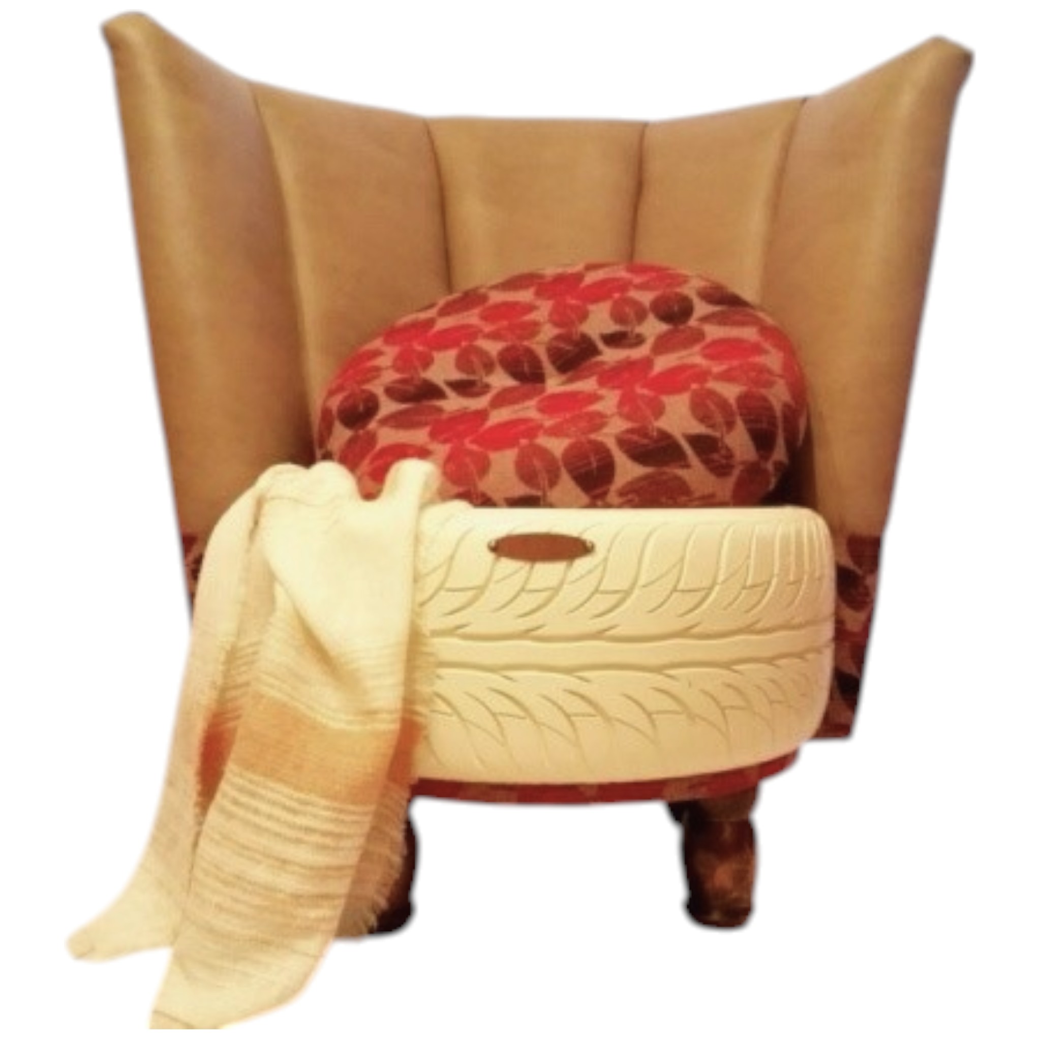 Ayoba Sofa with storage (Cream and Beige)